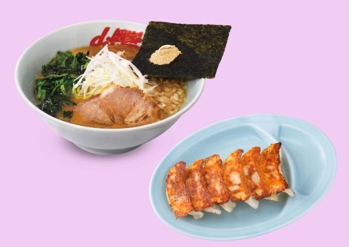 和節とんこつ醤油ラーメン特製餃子セット