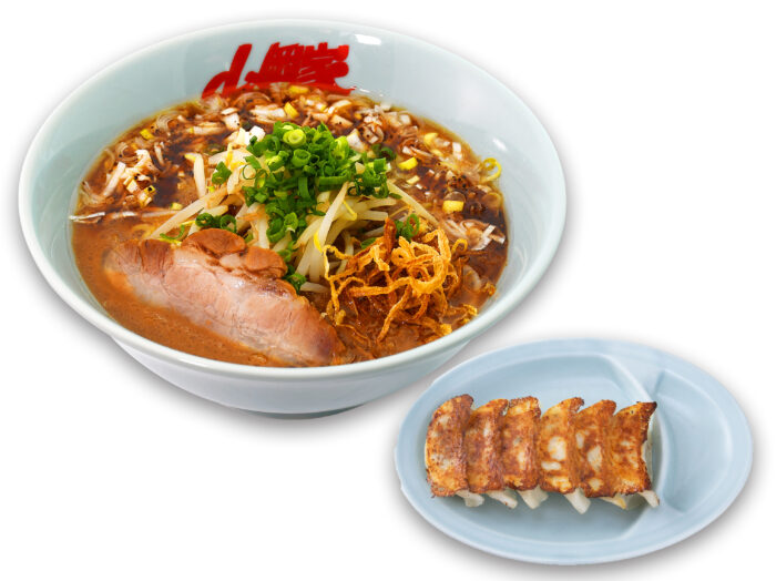 焦がし醤油ラーメン餃子セット