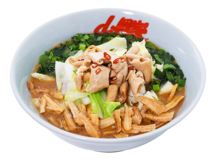 スタミナもつ醤油ラーメン